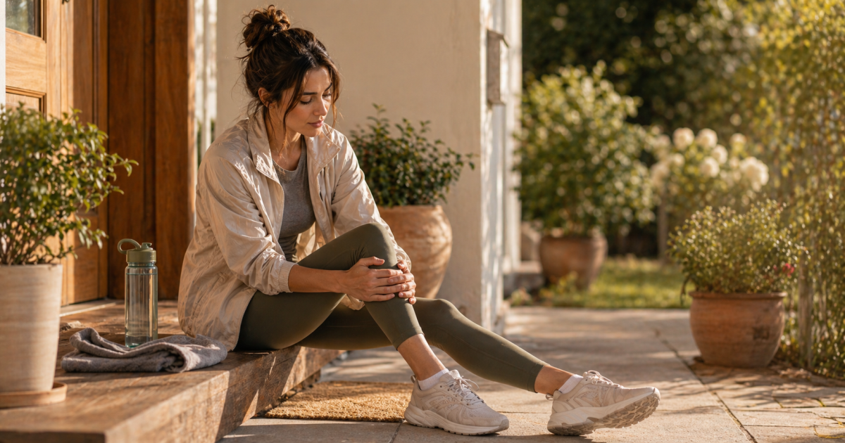 Колени и поясница после нагрузки: домашний план на вечер без опасных экспериментов