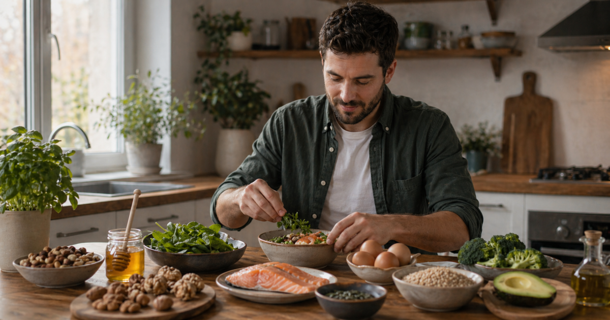 Продукты для мужского тонуса: народные идеи без мифов и завышенных обещаний